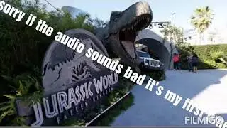 Jurassic world the ride audio