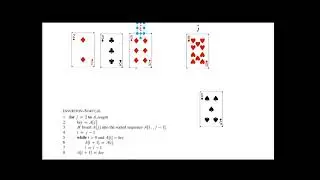 Chapter 2: Insertion sort Algorithm (continue) and initialization, maintenance, and termination