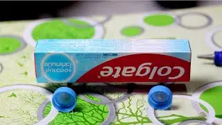 How to make bus of paper Easy- colgate #kcartoon