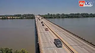 Arkansas: Motorcycle Crash Captured By AR DOT Traffic Cam
