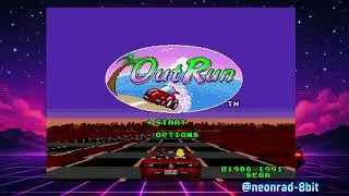 👉 🚗 OutRun (Mega Drive) | Neon Cruise  (🎬 Full Stream Upload)