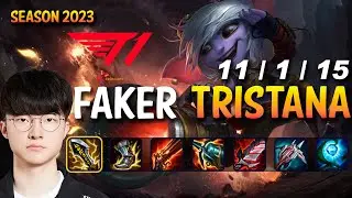 T1 Faker TRISTANA vs NEEKO Mid - Patch 13.16 KR Ranked