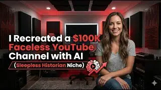 I Recreated a $100K Faceless YouTube Channel with AI (Sleepless Historian Niche)