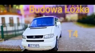 T4 BUDOWA ŁÓŻKA KAMPER