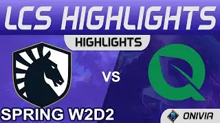 TL vs FLY Highlights LCS Spring Season 2022 W2D2 Team Liquid vs FlyQuest by Onivia
