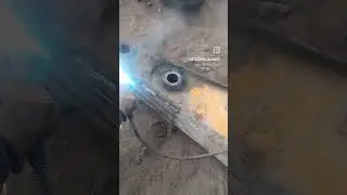 L&t boom  mig welding🤘🤘