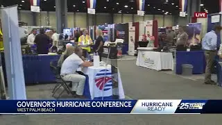 Over 180 vendors at Governor's Hurricane Conference in Palm Beach County