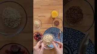 Overnightoats als Mittagessen. #overnightoats