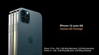 iPhone 12 Apple avec 5G r&eacute;seau Orange - b&eacute;b&eacute; marche 