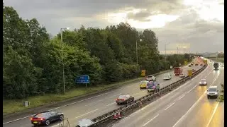 M8 Glasgow 7 Motorway, Scotland#automobibe#uk