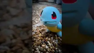 Carapuce qui crache de l&rsquo;eau 🤯🤯 #3dprinting #pokemon #impression3d #pokemongo #anime
