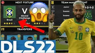 dls 2022 make Brazil National team kits & logo 2022 - dream league soccer 2022