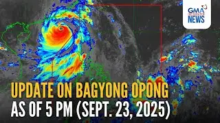 LIVE - Update on Tropical Depression #OpongPH as... (Sept. 23, 2025) - Replay | GMA Integrated News