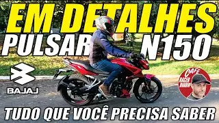 Bajaj Pulsar N150 Em Detalhes | Tudo Que Você Precisa Saber #bajaj #pulsar #n150