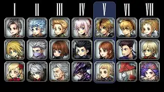[DFFOO GL] Dare to Defy V (vs Disaster Machine) - Tidus, Cissnei, Penelo