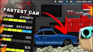 это самая быстрая машина в Pixel Car Racer
