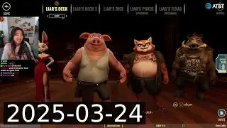 [2025-03-24] FALL GUYS WITH FANFAN FOOLISH ELLUM AND THEN VALLOOOOO [FUSLIE TWITCH VOD]