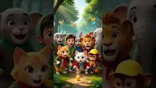 A Scary Jungle Adventure 😱🌳 | Kids Moral Cartoon Short cocotoonworld #horror #jungleadventure