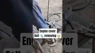 🥽Engine cover 🔩cutting bolt removing💥#shortvideo #trending #viral #youtubeshorts@Mr.Welder_006