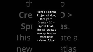Tips 13 || Sprite atlas in unity 3d || Game optimization || Reduce size ||Learn Unity || #shorts