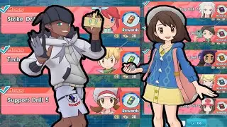 6-STAR EX GLORIA and RAIHAN take on the NEW TRAINING AREA (Gameplay) | Pok&eacute;mon Masters EX