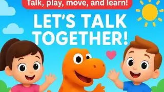 Talk, play, move, and learn!&ldquo;Let&rsquo;s Talk Together!&rdquo; makes early speech practice fun for everyone. 💕