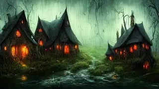 Relaxing Spooky Magical Music - Tale of the Swamp Witch ★760 | Dark, Mystery