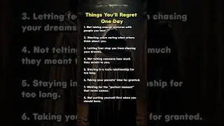 Psychology of Life Regret#motivation #english #motivational #quotes #darkpsychology