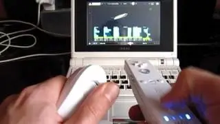 WiiMote, eeePC701, Reaktor, Twisted Tools 