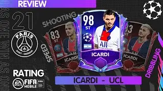Mauro Icardi Champions League Обзор Игрока FIFA 21 mobile