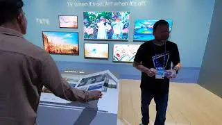 CES20 Samsung Frame 2 Las Vegas