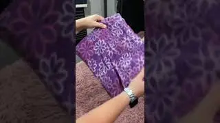 TURN ANY BLANKET INTO A PILLOW!