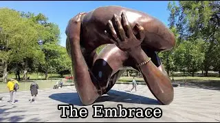 Boston Common The Embrace Statue, Martin Luther King Jr and Coretta Scott