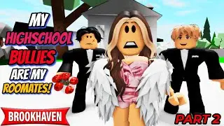 Мои школьные хулиганы &mdash; мои соседи по комнате!! | Эпизод 2 || ROBLOX BROOKHAVEN 🏡RP (CoxoSparkle)