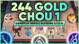 GAMEPLAY REROLL BLESSING S.T.U.N. !! RISKAN SIH.. TAPI GG !! Magic Chess Season 17 Gameplay #2