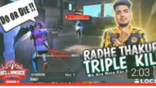 FREE FIRE TOURNAMENT HIGHLIGHTS   (CRITICAL x)