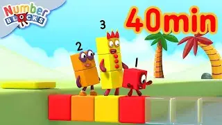 Matem&aacute;ticas Coloridas | Aprende los n&uacute;meros - 123 | Compilaci&oacute;n para Ni&ntilde;os | Numberblocks en Espa&ntilde;ol