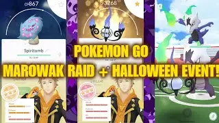 Pokemon GO Marowak Day + Halloween Event