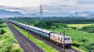 Kondapuram Railway Station In AP | Train 57402 UBL Tirupati Intercity Exp Entering To Kondapuram 