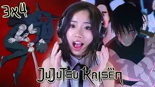 MAKI BECAME A MONSTER🔥... Jujutsu Kaisen 3x4 (REACTION)