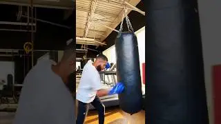 Trying out Winning gloves 16oz for the first time!.  #boxing #workout #heavybag #fitness