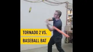 Tornado 2 Airsoft Grenade vs Baseball Bat