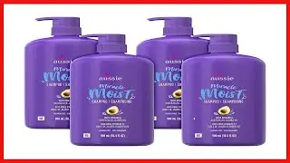 Great product -  Aussie Paraben-Free Miracle Moist Shampoo with Avocado & Jojoba for Dry Hair, 30.4