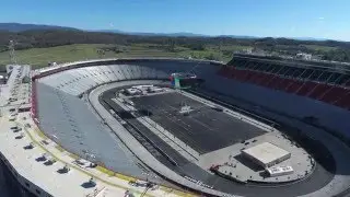 Aerial Drone Footage of Bristol Motor Speedway
