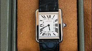 Снятая с производства модель Cartier Tank Solo размера SM