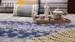 Contemporary Blue - Bedding Set