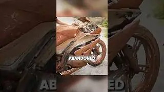 restoration on abandoned super bike #automobile #motercycle #restoration