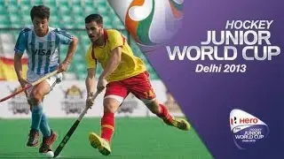 Argentina vs Spain - Men's Hero Hockey Junior World Cup India [09/12/2013]