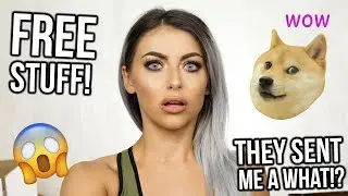 HUGE PR UNBOXING / MAKEUP HAUL! FREE STUFF BEAUTY GURUS GET!