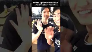 독일 오픈 준결승전 김원호 선수의 아침 German Open 2025 KIM Won Ho #badminton #germany #yonexOpen  #김원호 #서승재 #독일오픈